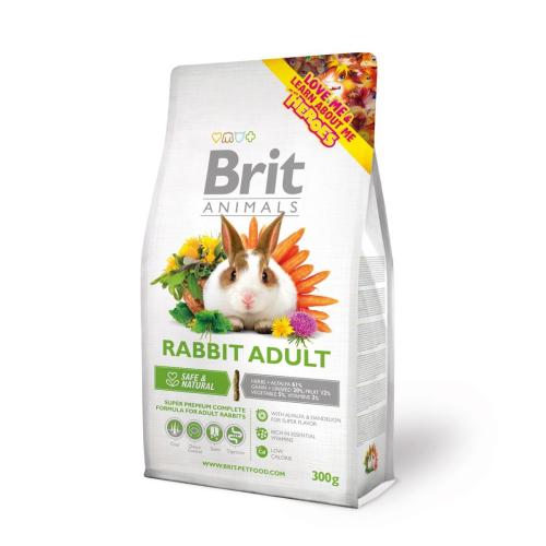 Brit Animals Królik Adult - 300g