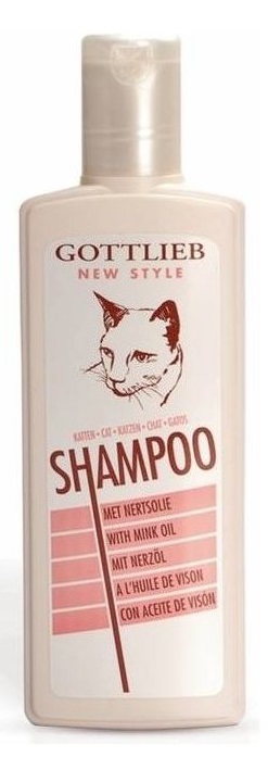 Zdjęcia - Kosmetyki dla kotów  Szampon dla kotów Gottlieba - 300ml(bez zařazení)