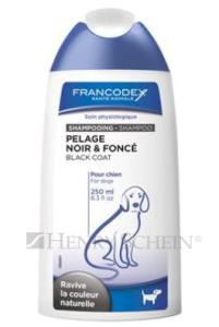 FRANCODEX Szampon dla psów czarne włosy