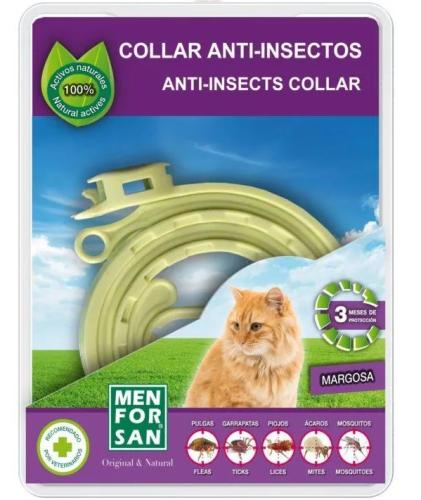Menforsan Naturalna obroża przeciwpasożytnicza dla kotów - 30cm