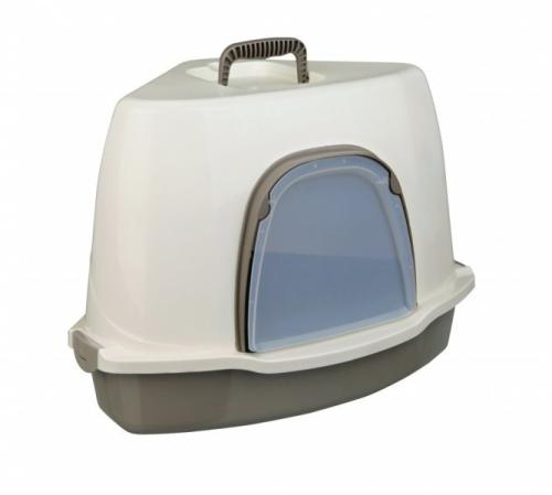 Trixie WC Alvaro Zadaszony Narożnik z Drzwiami - 55x42x42cm