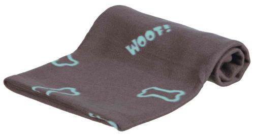 Kocyk Trixie Czapka Polarowa 100x70cm - Szary w kości