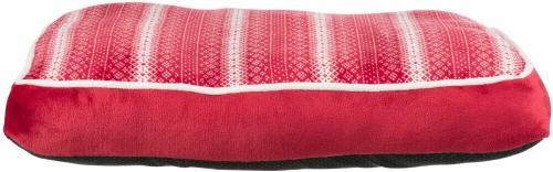 Łóżko świąteczne Trixie Lumi 70x50cm - Czerwono-białe