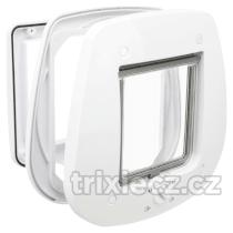 Trixie - DRZWI przez 4-drożne / 27x26 cm / szklane drzwi
