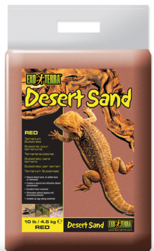 Hagen Exo Terra Piasek Pustynny 4,5kg - Czerwony