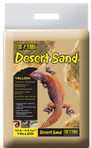 Piasek pustynny Hagen Exo Terra 4,5kg - żółty