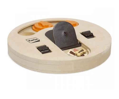 Interaktywna drewniana zabawka Karlie Helios - 23x4cm