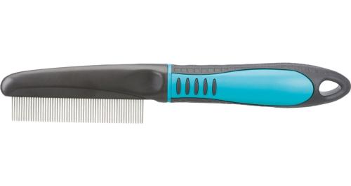 Trixie Średnio gruby grzebień z antypoślizgową rączką - 22 cm