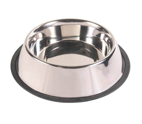 Trixie Miska Ze Stali Nierdzewnej Z Gumą - 0,20l/11cm