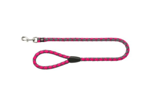 Smycz Trixie Cav 1,8cm/1m - Fuksja/Grafit