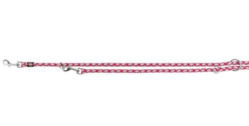 Trixie Smycz Cavo Przedłużona 1,8cm/2m - Fuksja/Grafit