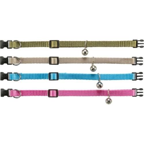 Obroża nylonowa Trixie z dzwonkiem - 32 cm