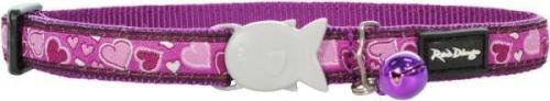 Obroża dla kota RD BREEZY LOVE 1,2/20-30cm - Fioletowa