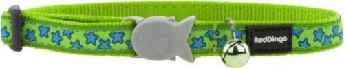 RedDingo Obroża Gwiazda 1,2/20-30cm - Turkusowa Limonka