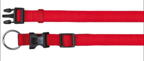 Obroża Trixie Classic Red - 1,5/30 do 45cm