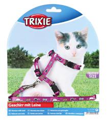 Uprząż (trixie) CAT dla kociąt ze smyczą 