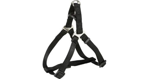 Uprząż Trixie Premium Black - 1,0/30 do 40 cm