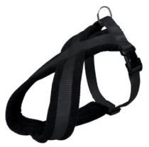 Uprząż Trixie Premium z podszewką czarna - S