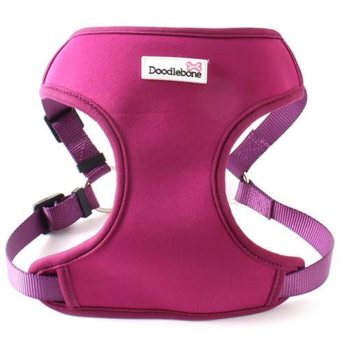 Uprząż Doodlebone chłodząca fioletowa - XL