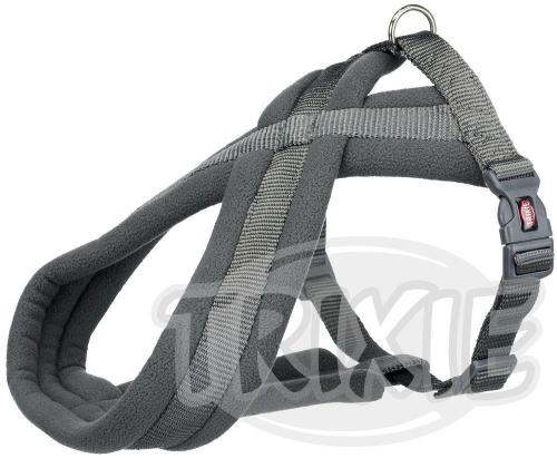 Szelki Trixie Premium Lined Graphite - S/M