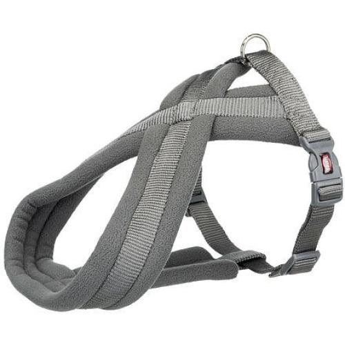 Szelki Trixie Premium Lined Graphite - M