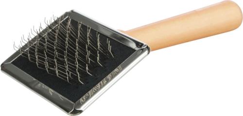 Trixie Końcówka grzebieniowa z drewnianą rączką - 11x14cm