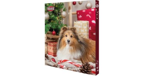Kalendarz adwentowy dla psów, 30x34x3,5cm